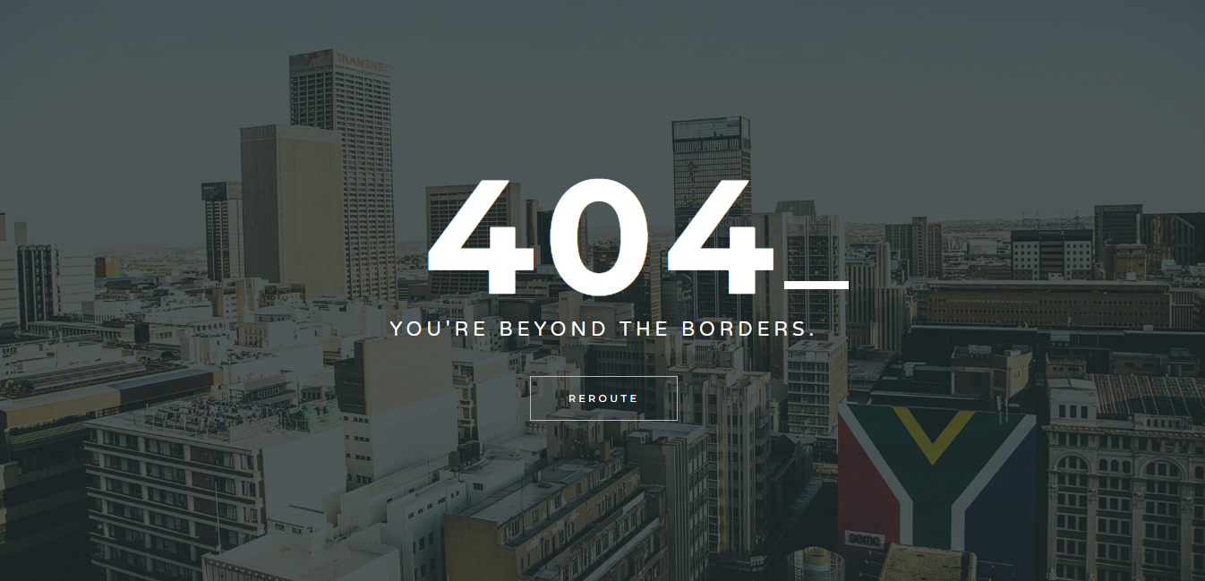 Duma Collective 404 page